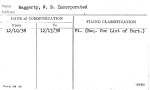 Haggerty, W.B. Incorporated