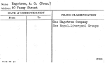 Hagstrom, A.G. (Pres.)
