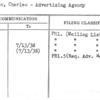 Haines, Charles - Advertising Agency