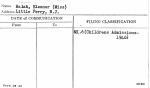 Halak, Eleanor (Miss)