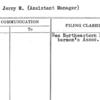 Haley, Jerry M. (Assistant Manager)