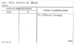 Hall, Alice E.M. (Miss)