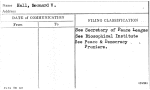 Hall, Bernard V.