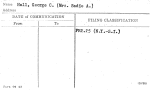 Hall, George C. (Mrs. Sadie A.)