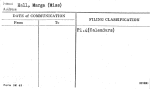 Hall, Marge (Miss)