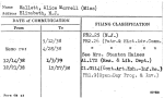 Hallett, Alice Morrell (Miss)