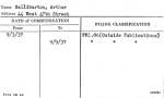 Halliburton, Arthur