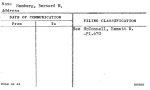 Hamberg, Bernard M.