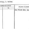 Hamerslay, L. Gordon