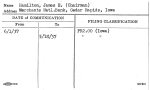 Hamilton, James E. (Chairman)