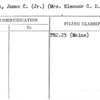 Hamlen, James C. (Jr.) (Mrs. Eleanor C.D.)