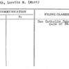 Hammarth, Loretta M. (Miss)