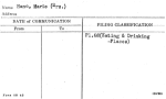 Hanc, Marie (Mrs.)