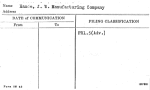 Hance, J.W. Manufacturing Company