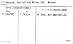 Hancock, Corfield and Waller Ltd. Messrs.