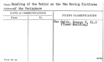 Handling of the Public on the Two Moving Platforms of the Perisphere