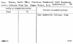 Hanna, Suelo (Mrs. Clarence Chambers)
