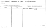 Hansen, Frederick D. (Mrs. Emily Brumder)