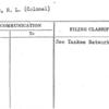 Harlow, R.L. (Colonel)