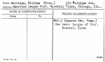 Harridge, William (Pres.)