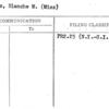 Harris, Blanche M. (Miss)