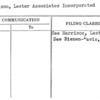 Harrison, Lester Associates Incorporated