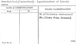 Hartford, (Connecticut)- Superintendent of Schools