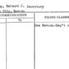 Hartung, Bernard C. Secretary