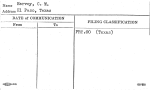 Harvey, C.M.