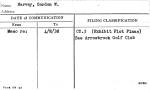 Harvey, Gordon W.