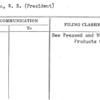 Haskin, W.E. (President)