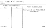 Haskin, W.E. (President)