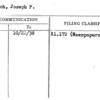 Haslach, Joseph P.