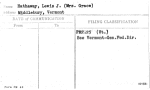 Hathaway, Lewis J. (Mrs. Grace)