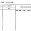 Hatten, Roy Secretary