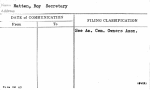 Hatten, Roy Secretary