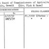Hawaii Board of Commissioner of Agriculture & Forestry