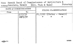 Hawaii Board of Commissioner of Agriculture & Forestry