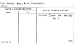 Hawkes, Mary, Miss (President)