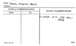 Hayes, Virginia (Miss)