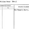 Hayes, William Henry (Mrs.)
