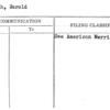 Hayflich, Harold