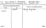 Hays, Walter L. (President)