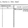 Hazler, Charles A. (Mrs. Mame)