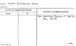 Health Information Tests