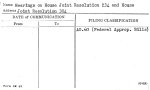 Hearings on House Joint Resolution 234 and House