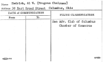 Hedrick, Al W. (Program Chairman)