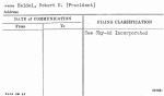 Heidel, Robert E. (President)