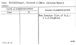 Heidelberger. Richard J. (Mrs. Lillian Knorr)