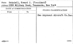 Heindell, Howard J. (President)